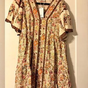 Floral Bohemian Dress